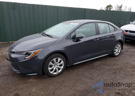 2025 Toyota Corolla Le from USA, damaged, VIN 5YFB4MDE4SP351853